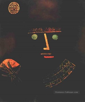  noir tableau - Chevalier noir Paul Klee